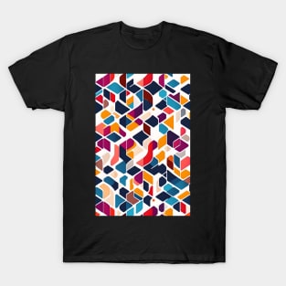 Stunning geometric Goyard Pattern T-Shirt